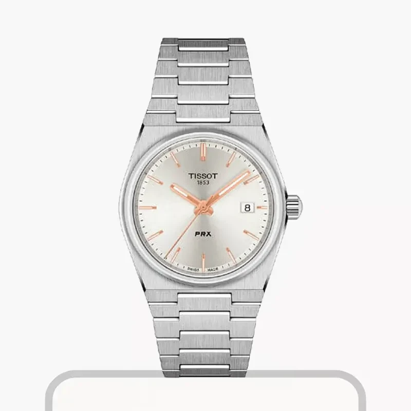 Tissot PRX Swiss Quartz Silver Dial Unisex Watch